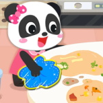 baby panda cleanup