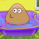 Pou Baby Bathing Game